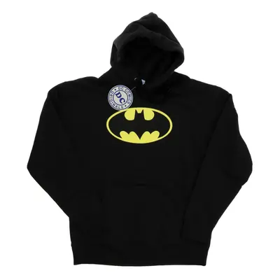 (XXL, Black) DC Comics Mens Batman Logo Hoodie