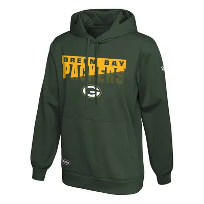 New Era NFL Men's Scoreboard Pullover Performance Hoodie, Pro Football Fleece Hoodie, Green Bay 