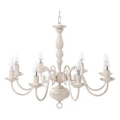 Chandelier BRITHON Metal White