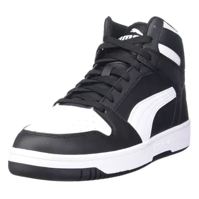 PUMA Men's REBOUND LAYUP Sneaker Puma Black-Puma White 8.5