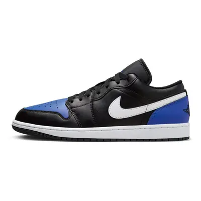 (UK6.5/EU40.5/25.5CM ) Nike Air Jordan Low Black Royal Toe Men Shoes