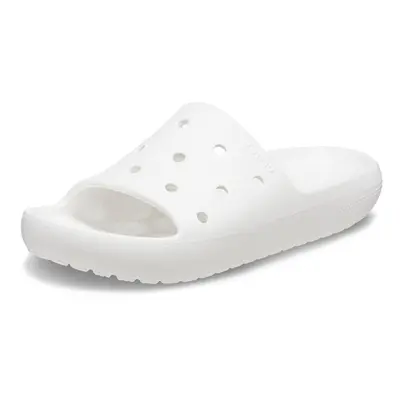 Crocs Unisex Classic Slides 2.0 Sandals for Women and Men White U