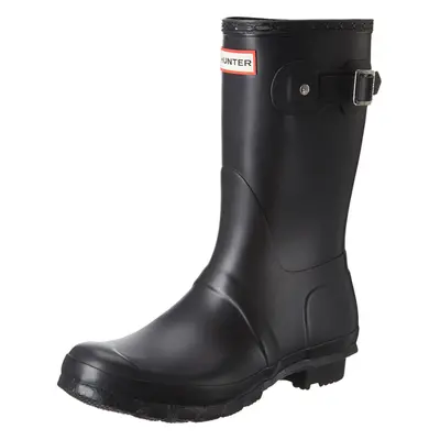 HUNTER Womens Original Short Black Matte Rain Boot - B(M) US