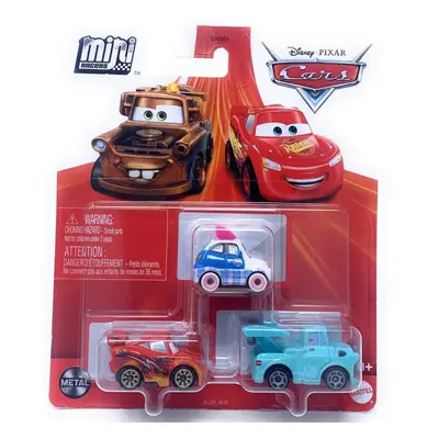 Disney Cars Mini Racers 3-Pack (Suki Dragon Lightning McQueen Tokyo