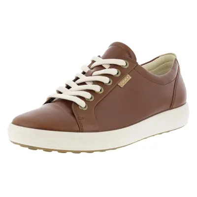 ECCO Women's Soft Sneaker Cognac 10-10.5