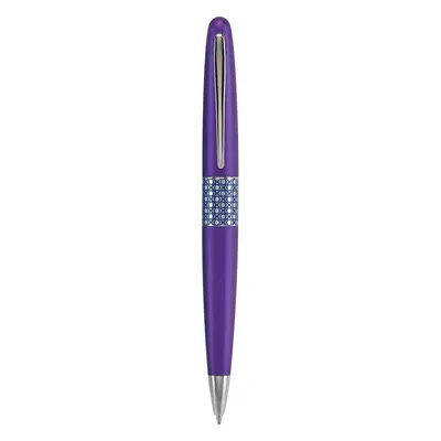 PILOT MR Retro Pop Collection Ballpoint Pen in Gift Box Purple Barrel with Elipse Accent Medium 