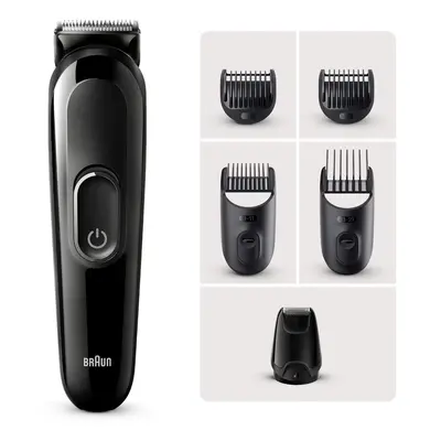 Braun MGK3410 All In One Grooming Kit Cordless Hair & Beard Clipper Mins Running Time