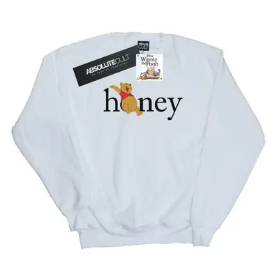 (3XL, White) Disney Mens Winnie The Pooh Honey Sweatshirt