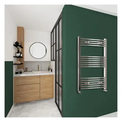 Clearance Sale Curved Bathroom Radiator Chrome 1000x600mm