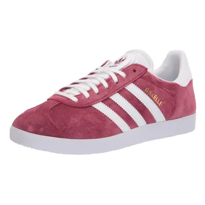 adidas Originals mens Gazelle Shoes Collegiate Burgundy/White/Gold Met