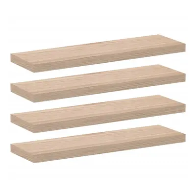 (80 x 23.5 x cm/ pcs) vidaXL Floating Shelves Wall Shelf Display Storage Shelf Rack Engineered W