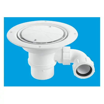 McAlpine TSG1WHSTW295 50mm Water Seal Trap with 1Â½" x Swivel Multifit Outlet Bend, White Plasti