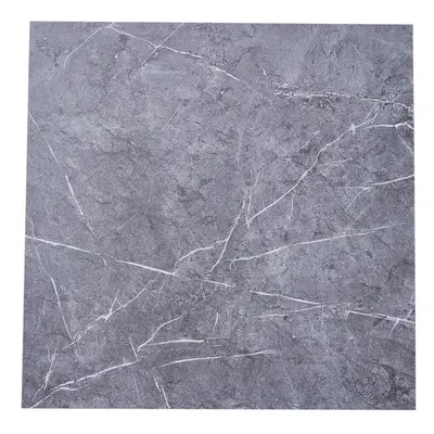 48Pcs Grey Stone Effect PVC Flooring Tiles