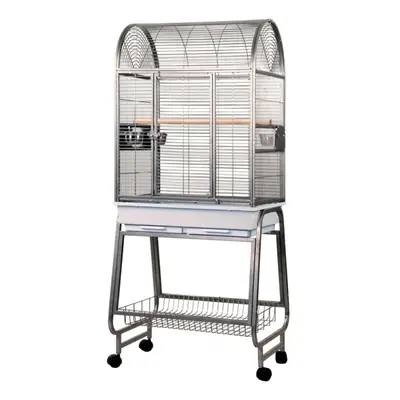 Strong Parrot Cage Villa Nora Grey 67.7x51.5x154 cm