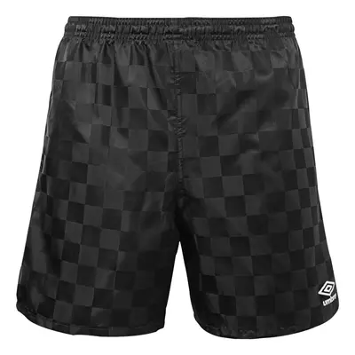 Umbro mens Checkered Short Black Beauty/White XX-Large US