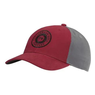 TaylorMade Lifestyle Low Crown Snapback Hat Red/Grey