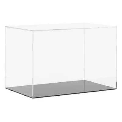 (56 x x cm) vidaXL Display Box Clear Display Case Acrylic Box Showcase Transparent Acrylic