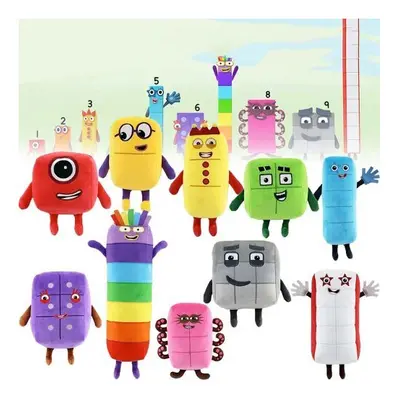 Numberblocks Plush Toys Enlightenment Stuffed Plush Toys