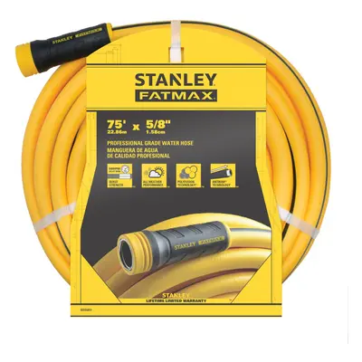 Stanley Garden BDS6651 Fatmax Professional Grade Water Hose x 75ft Yellow Psi