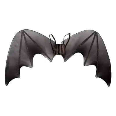 Rubie's Official Adult's Chiffon Bat Wings Halloween Costume - One Size, Black