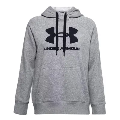 Women's Under Armour Rival Fleece Logo Hoodie grey 035