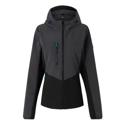 (12 UK, Slate Grey/Black) Regatta Professional Womens/Ladies Ada Stretch Soft Shell Jacket