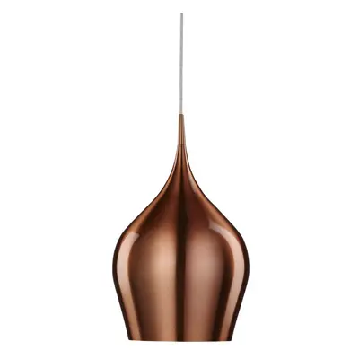 1 LIGHT COPPER PENDANT