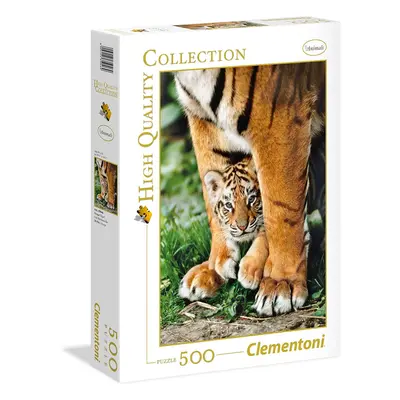 Clementoni Clementoni-35046-High Quality Collection-Bengal Tiger Cub Between Its Mother's legs-5