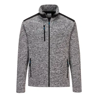 (M, Platinum Grey) Portwest Mens KX3 Fleece Jacket