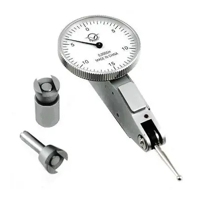 Surface Smoothness Dial Test Indicator - Bi-Directional Lever Arm - 0.