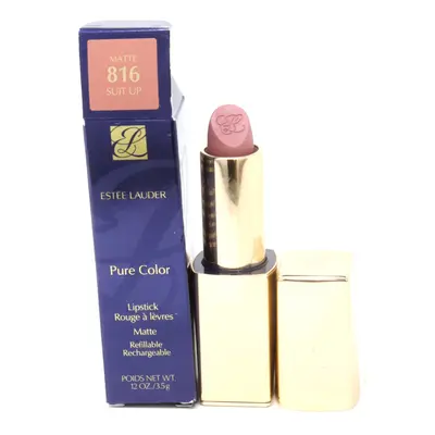 (816 Suit Up(Matte)) Estee Lauder Pure Color Lipstick 0.12oz/3.5g New With Box