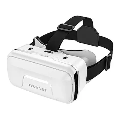 VR Headset for Phone, 3D Virtual Reality Headsets with HD 110FOV Anti-Blue Light Lenses & Adjust