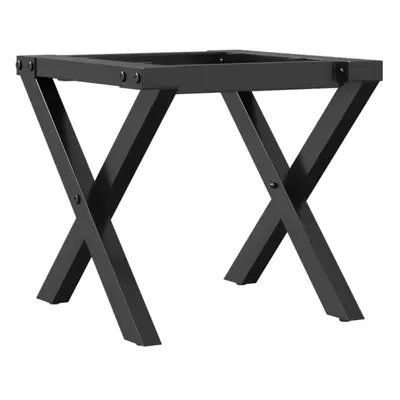 vidaXL Coffee Table Legs X-Frame Desk Legs Metal Furniture Legs Cast Iron