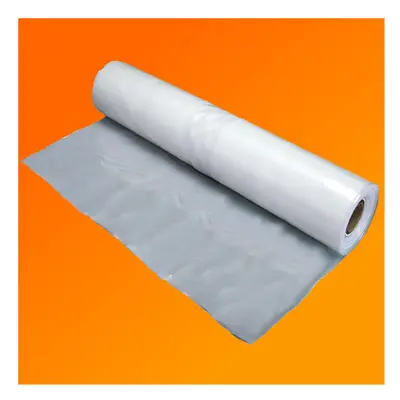 (Clear, 2M X 18M) Black 1000G Polythene Plastic Sheeting 2M Widths Various Lengths