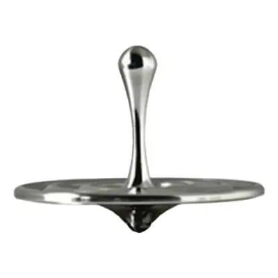 () Super Stainless Steel Bead Spinning Top Base Professional Table Top Desk Toy