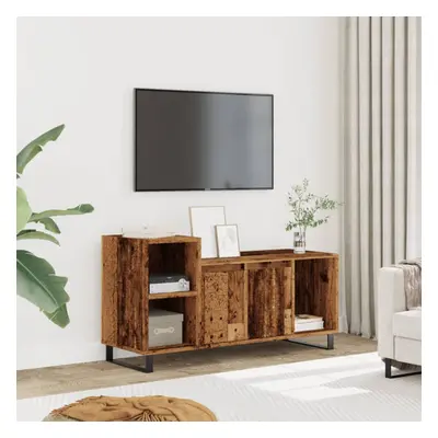 vidaXL TV Cabinet TV Stand Media Hifi Cabinet TV Unit Old Wood Engineered Wood