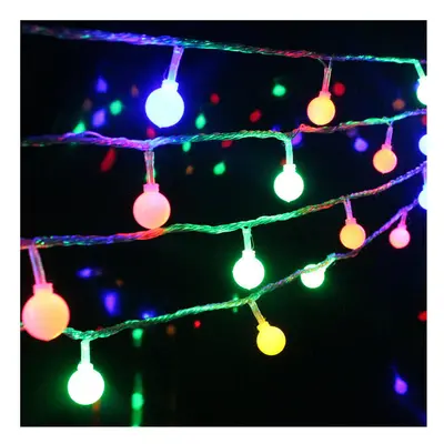 (Colorful, 220V EU Plug) 10M LED String Lights 110-220V LED Fairy Lights for Festival Christmas 