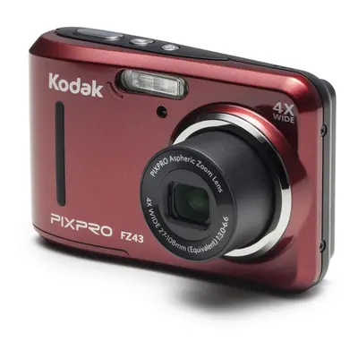 Kodak PIXPRO Friendly Zoom FZ43-RD 16MP Digital Camera with 4X Optical Zoom and 2.7"" LCD Screen