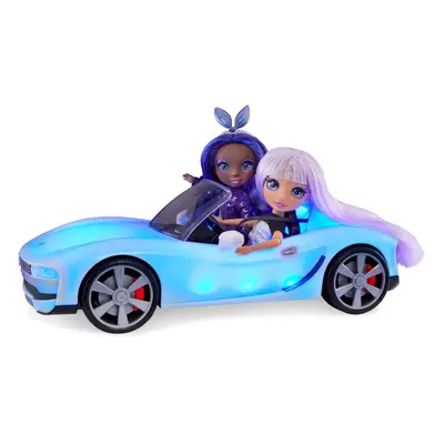 Colour Change Car - Convertible Vehicle with 8-in-1 LED Light-Up Lights, Moving Wheels, Working 