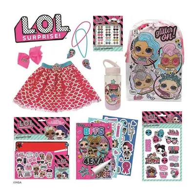 LOL Retail Showbag Backpack Necklace Skirt Earrings and More