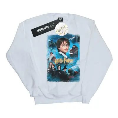 (XL, White) Harry Potter Mens Philosopher's Stone Sweatshirt