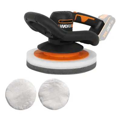 WORX WX856.9 18V (20V MAX) Cordless Orbital Polisher/Buffer - (Tool only - Battery and Charger S