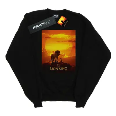 (XL, Black) Disney Mens The Lion King Movie Sunset Poster Sweatshirt