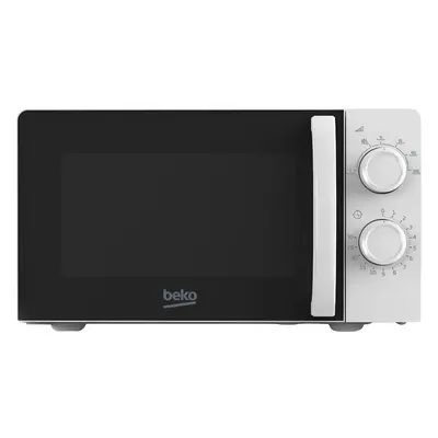 Beko Compact Solo MOC20100W1 24cm High, Freestanding Small Microwave - White