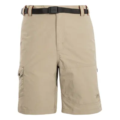 (L, Bamboo) Trespass Mens Rathkenny Belted Shorts