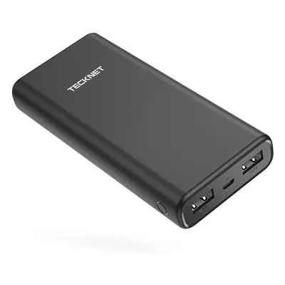 TECKNET Power Bank Charger 20000mAH PowerWave Portable Ultra High Capacity External Battery 3A U