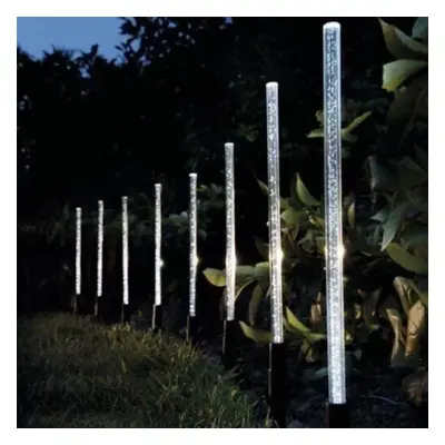 16 Solar Stake Lights Bubble LED Garden Outdoor