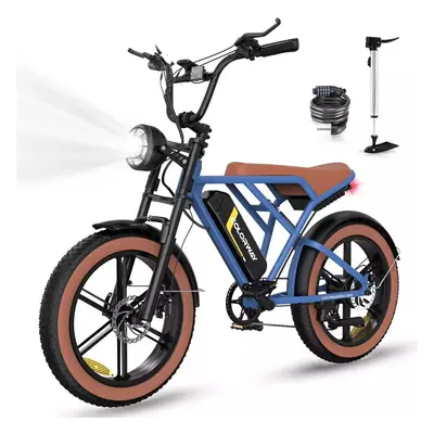 COLORWAY 20'' Off-Road Electric Bike 4.0 Fat Tire 250W Motor 48V