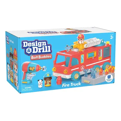 Learning Resources Design & Drill Bolt Buddies Fire Truck