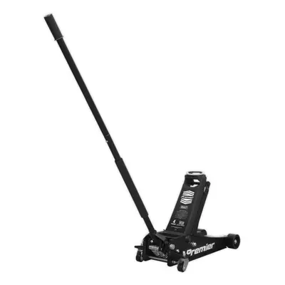 Sealey Premier Low Profile Trolley Jack with Rocket Lift Tonne - Black 4040AB